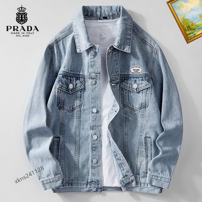 Prada Denim Jacket Mens ID:20250925-56